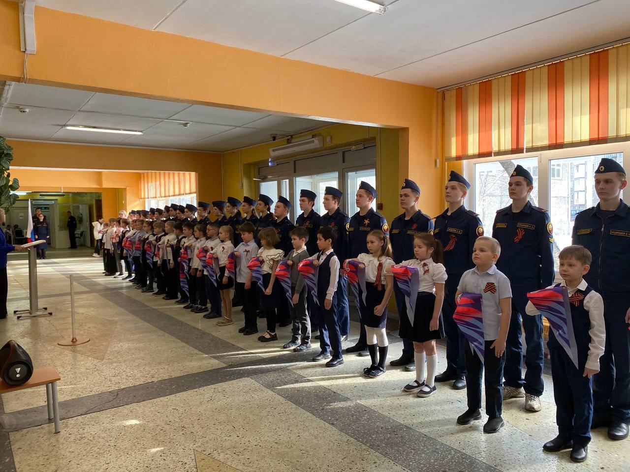 6 мая в школе состоялось замечательное событие – посвящение учеников 2 А класса в «Орлята России»!.
